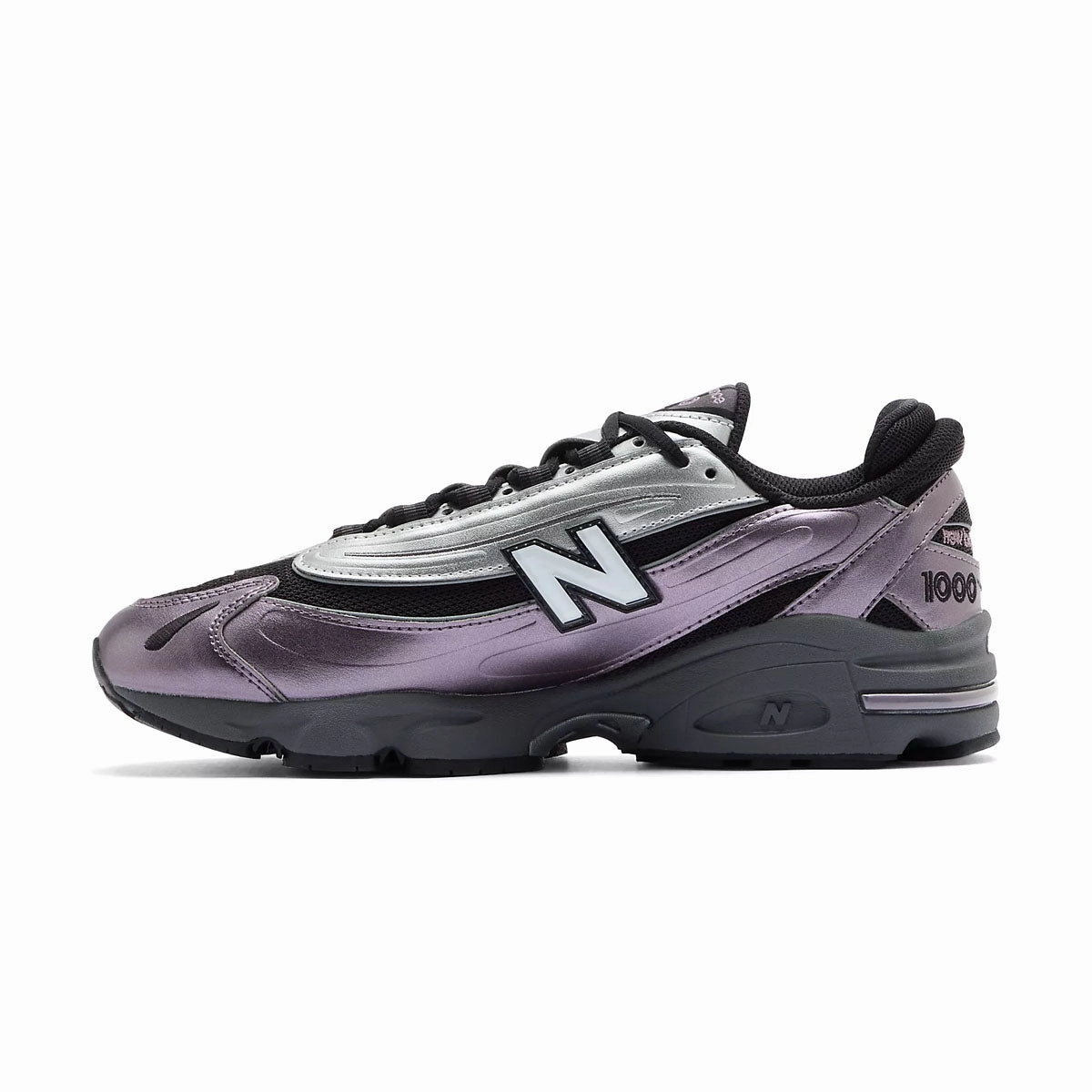 1000 'Dark Ice Wine Grey' New Balance sneaker close-ups