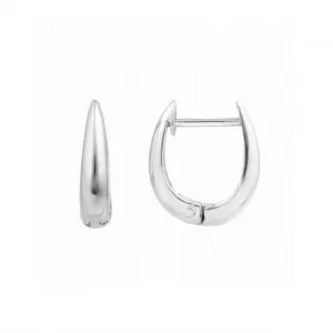 12mm Intricate Silver Hoop Earrings - Timeless Beauty and Versatile Style Dew Jewellery