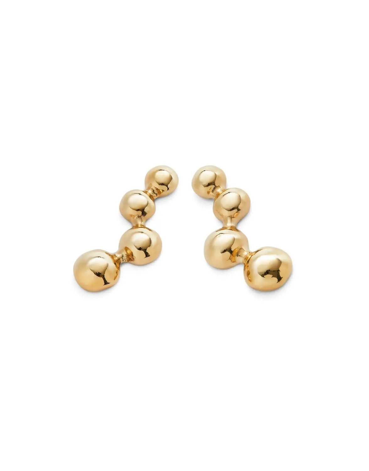 18k Gold Plated Ser Intrepida Gold Earrings PEN0999ORO0000U Unode50 Jewelry And Accessories