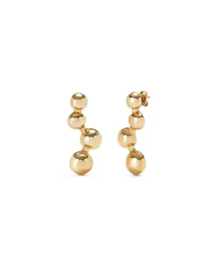 18k Gold Plated Ser Intrepida Gold Earrings PEN0999ORO0000U Unode50 Jewelry And Accessories