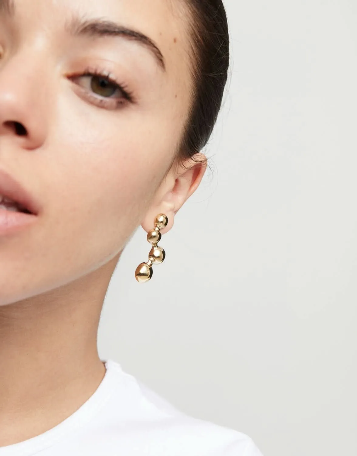 18k Gold Plated Ser Intrepida Gold Earrings PEN0999ORO0000U Unode50 Jewelry And Accessories