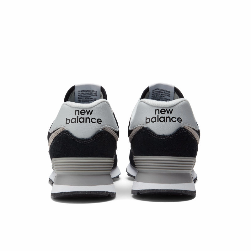 574 Core - Black with White - Men's New Balance lifestyle shoes
