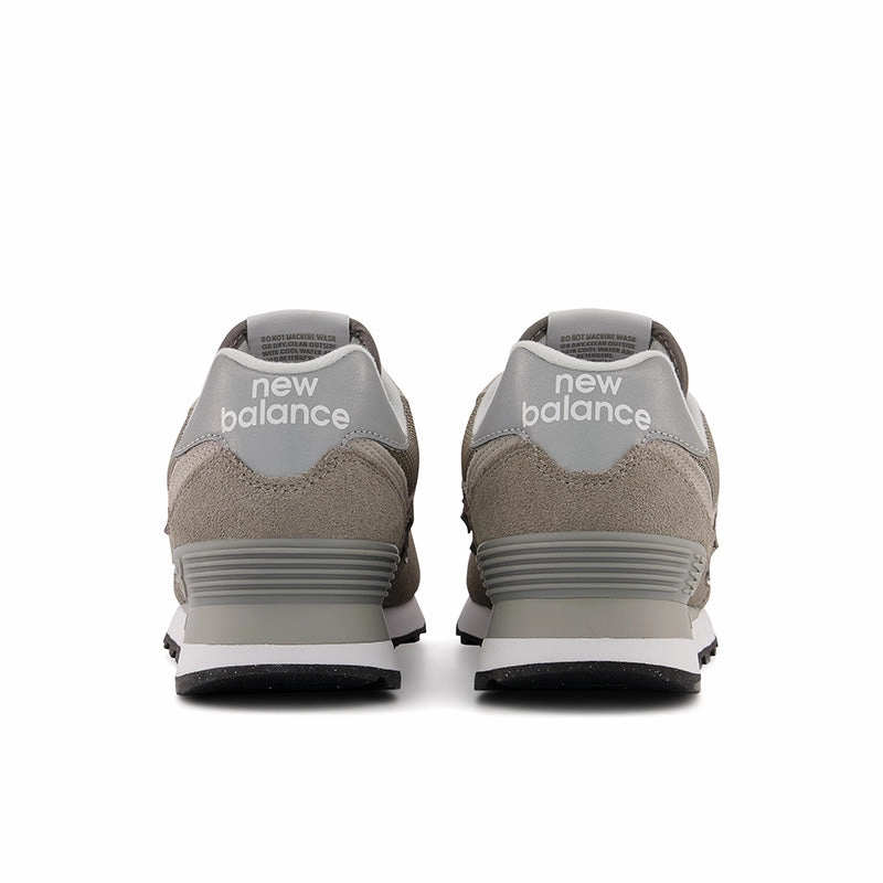574 Core - Grey with White - Women's New Balance lifestyle shoes
