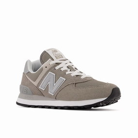 574 Core - Grey with White - Women's New Balance casual sneakers for everyday comfort