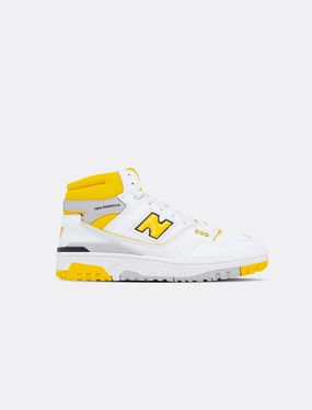 650 "WHITE YELLOW" new balance shoes for men and women