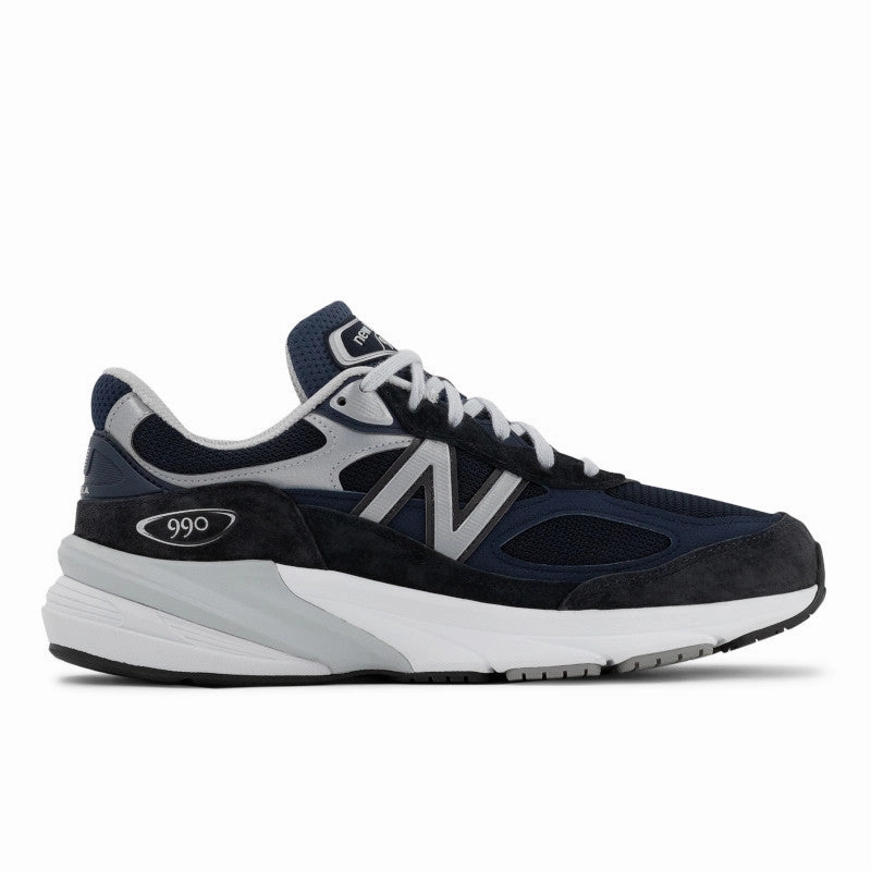 990v6 - Navy with White - Women's New Balance lifestyle shoes