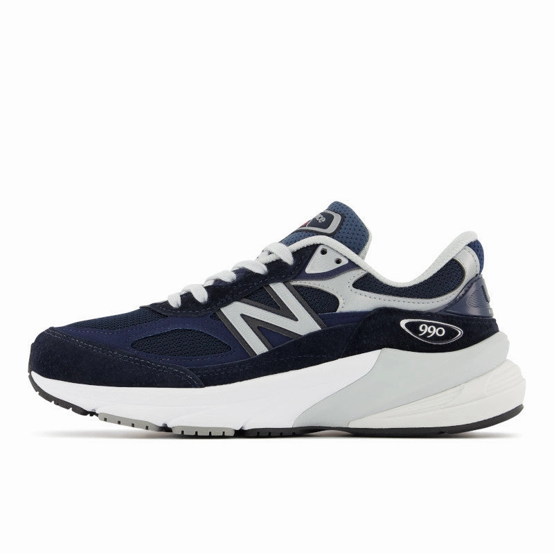 990v6 - Navy with White - Women's New Balance lifestyle shoes
