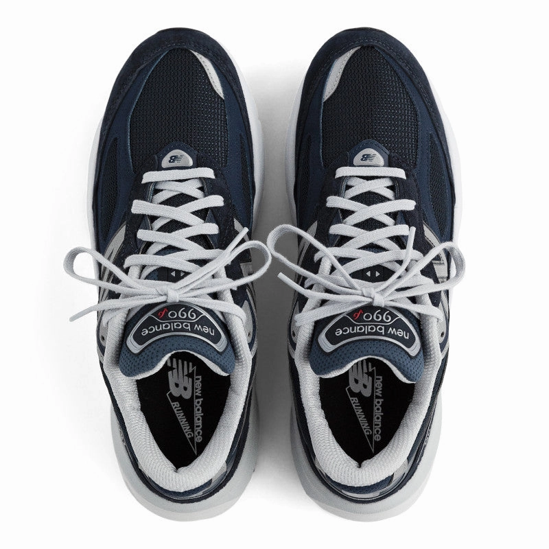 990v6 - Navy with White - Women's New Balance lifestyle shoes