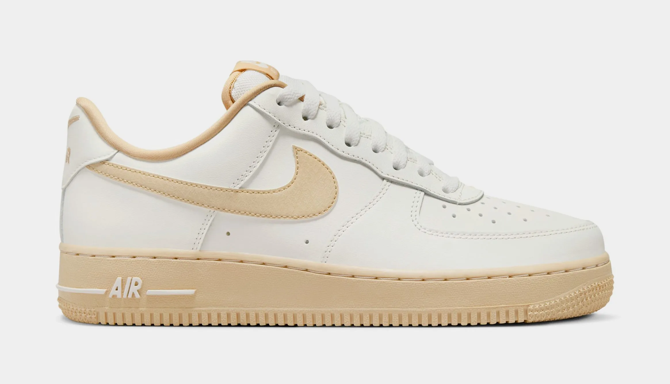 Air Force 1 '07 Low Womens Lifestyle Shoes (Sail/White) nike air force 1 timeless streetwear shoes