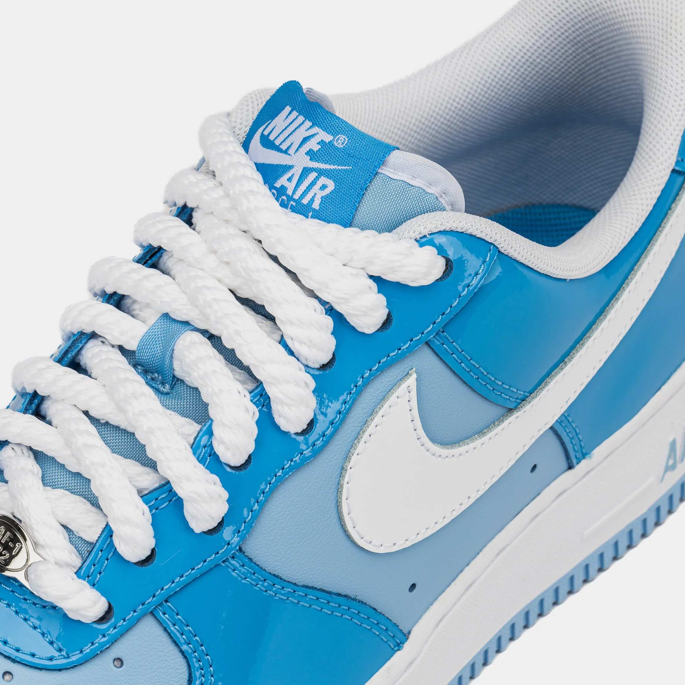 Air Force 1 '07 Mens Basketball Shoes (Blue/Blue/White) Nike Max 95 versions