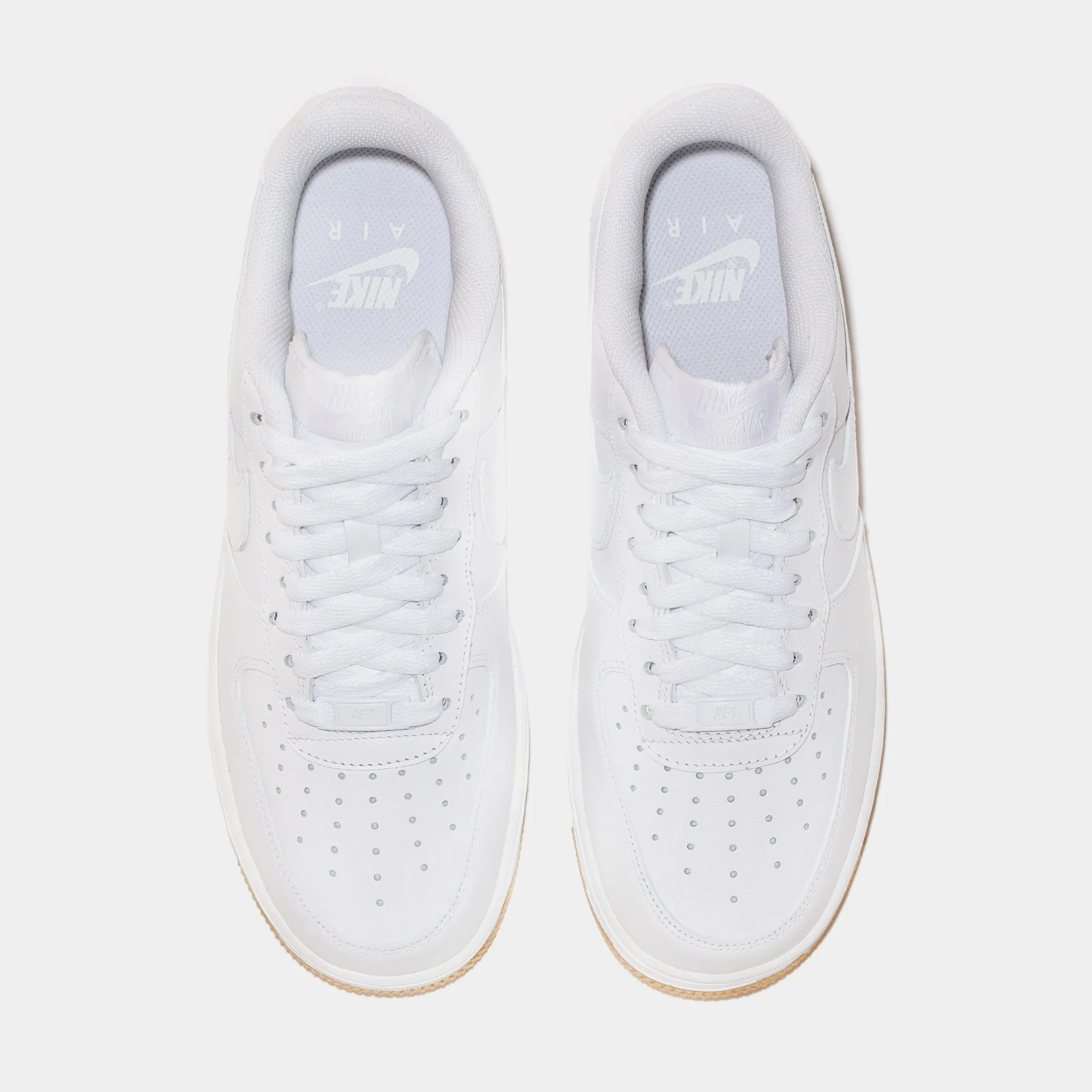 Air Force 1 '07 Mens Lifestyle Shoes (White/Gum) Nike Max 95 versions