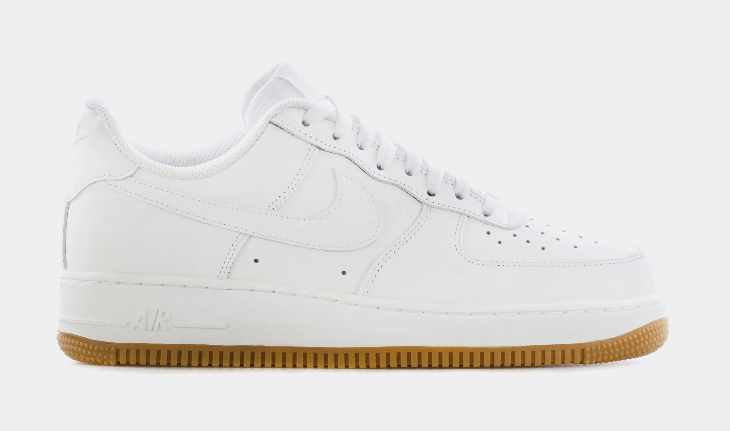 Air Force 1 '07 Mens Lifestyle Shoes (White/Gum) nike air force 1 timeless streetwear shoes
