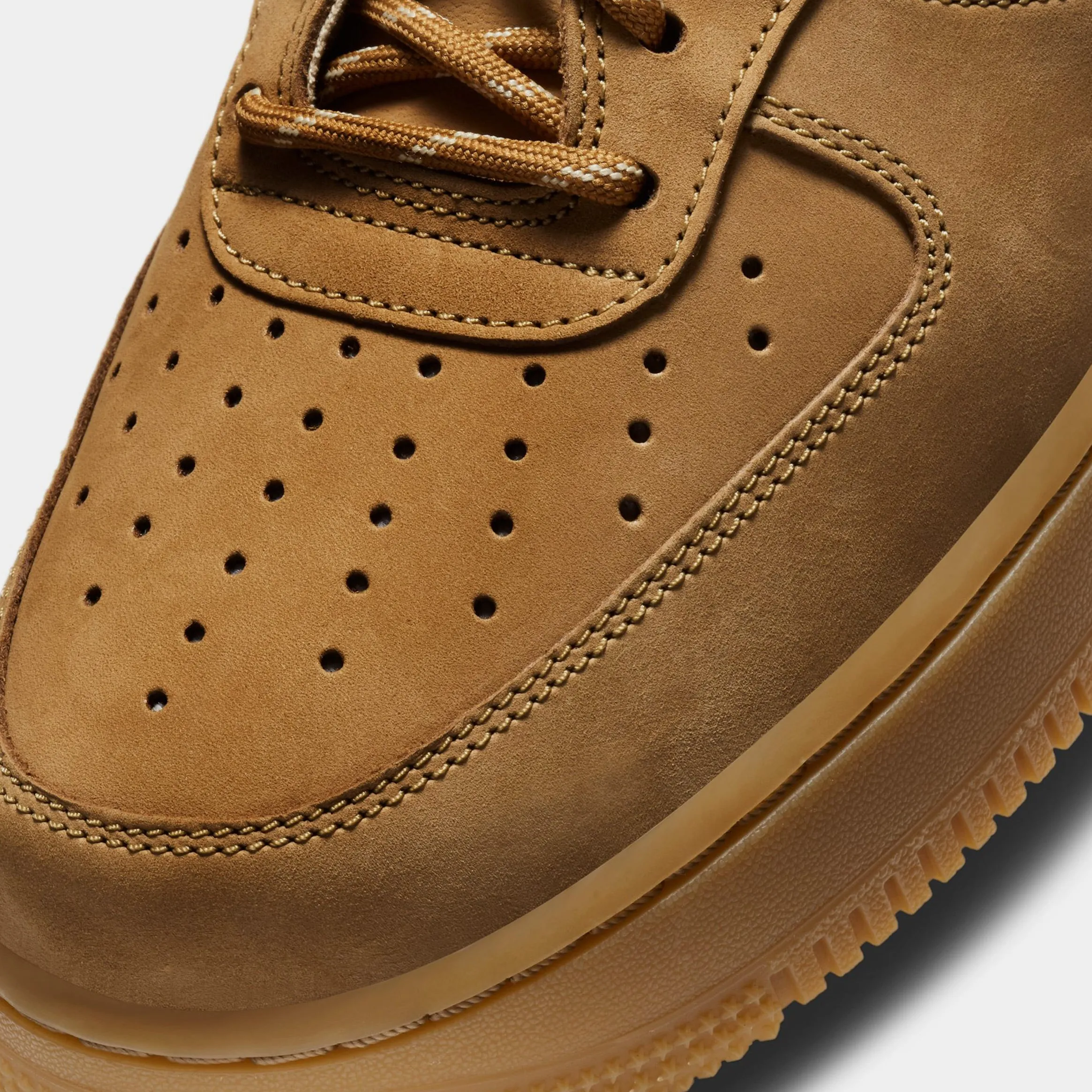 Air Force 1 '07 WB Mens Basketball Shoes (Flax/Wheat/Gum) Nike Max 95 versions