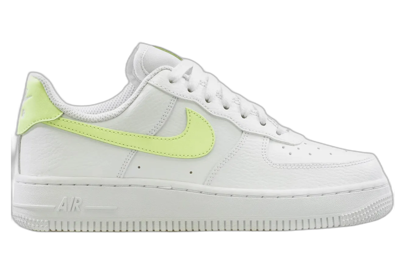 Air Force 1 07 White Barely Volt Nike Air Force 1 heritage shoes for everyday wear