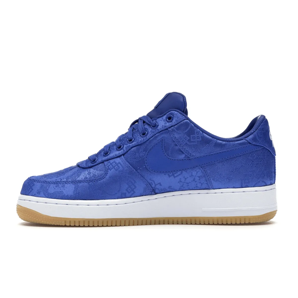Air Force 1 CLOT Blue Silk Nike Air Force 1 classic shoes