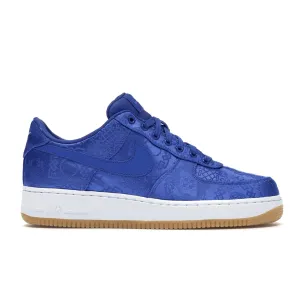 Air Force 1 CLOT Blue Silk Nike Air Force 1 heritage shoes for everyday wear
