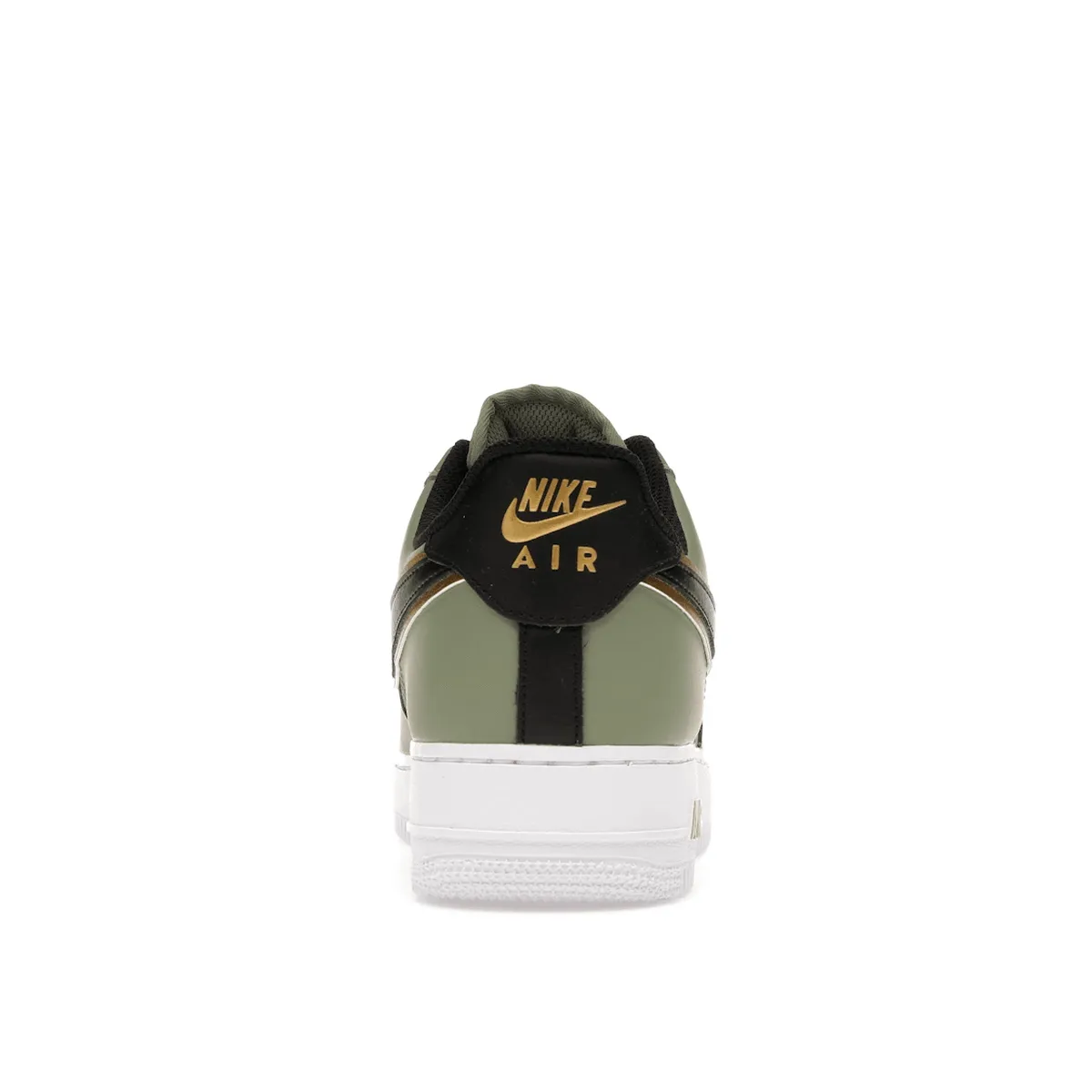Air Force 1 Double Swoosh Olive Gold Black Nike Air Force 1 classic shoes