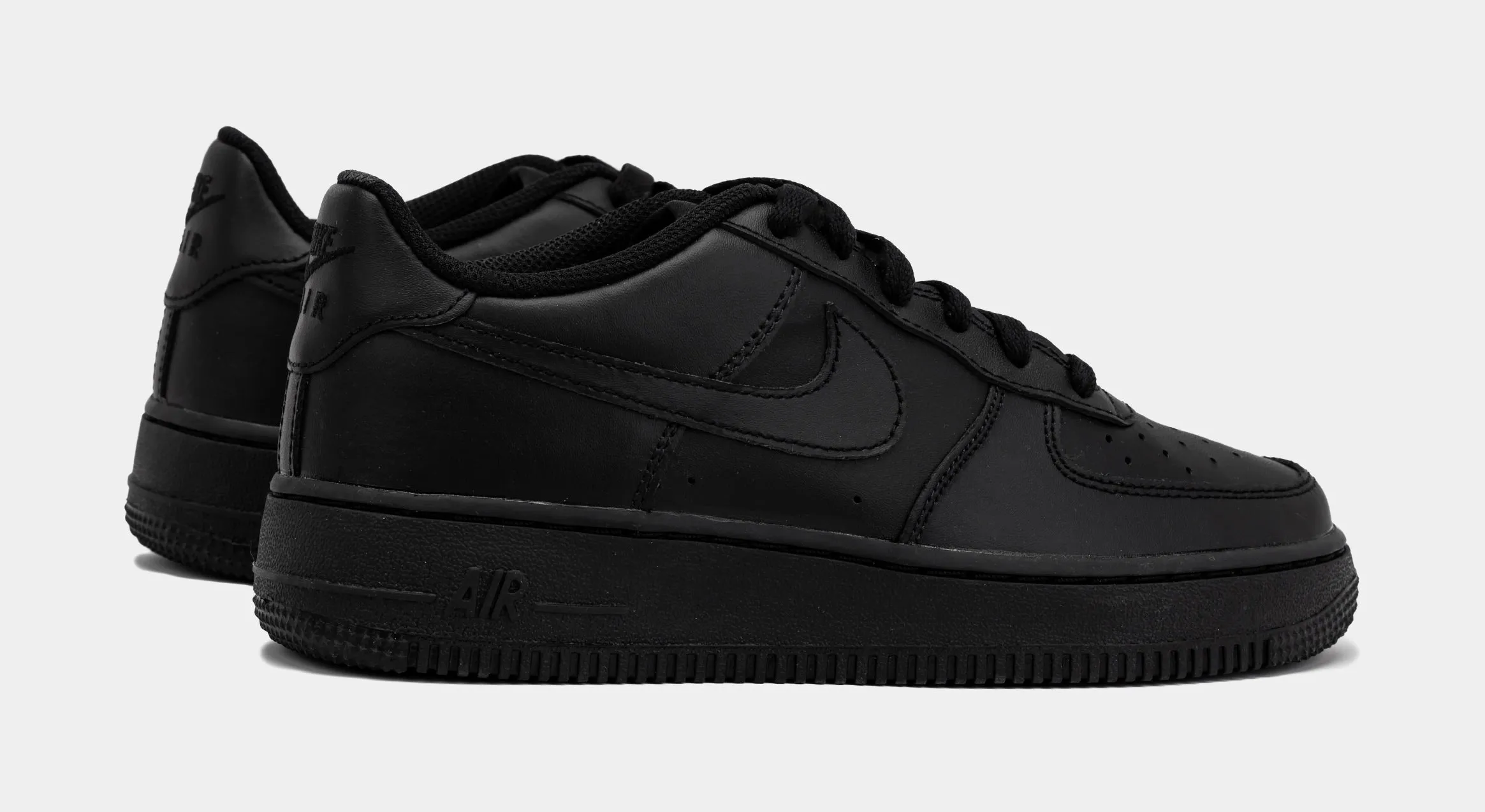 Air Force 1 Low LE Grade School Lifestyle Shoes (Black/Black) Nike Max 95 versions