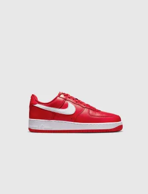 AIR FORCE 1 LOW RETRO COLOR OF THE MONTH "UNIVERSITY RED/WHITE" Nike lifestyle shoes with signature style