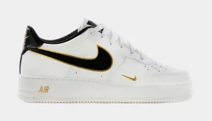 Air Force 1 LV8 Grade School Lifestyle Shoe (White/Gold) nike air force 1 timeless streetwear shoes
