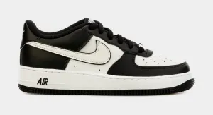 Air Force 1 LV8 Grade School Lifestyle Shoes  (Black/White) nike air force 1 timeless streetwear shoes