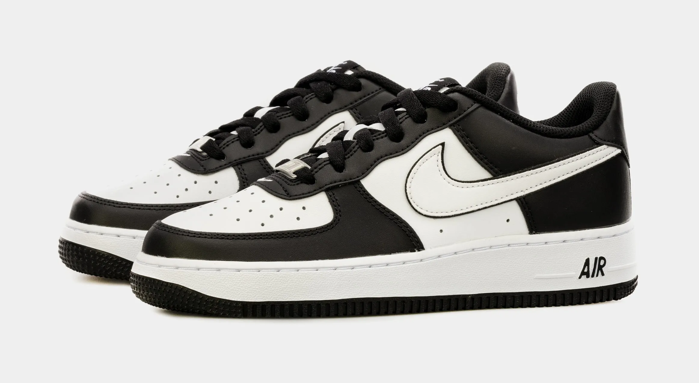 Air Force 1 LV8 Grade School Lifestyle Shoes  (Black/White) Nike Max 95 versions