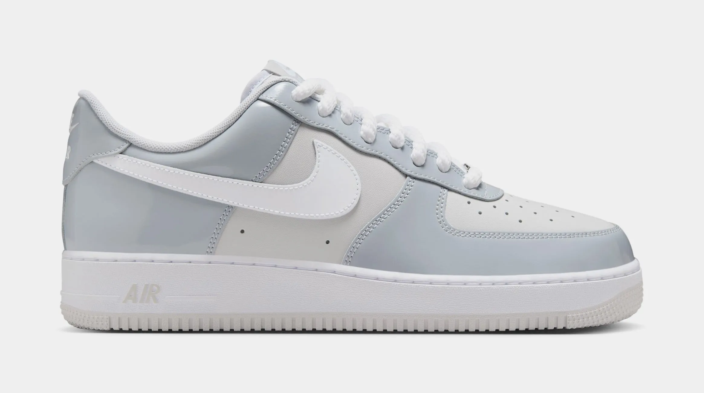 Air Force 1 Mens Basketball Shoes (Wolf Grey/White) nike air force 1 timeless streetwear shoes