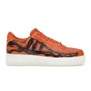Air Force 1 Orange Skeleton Nike Air Force 1 heritage shoes for everyday wear