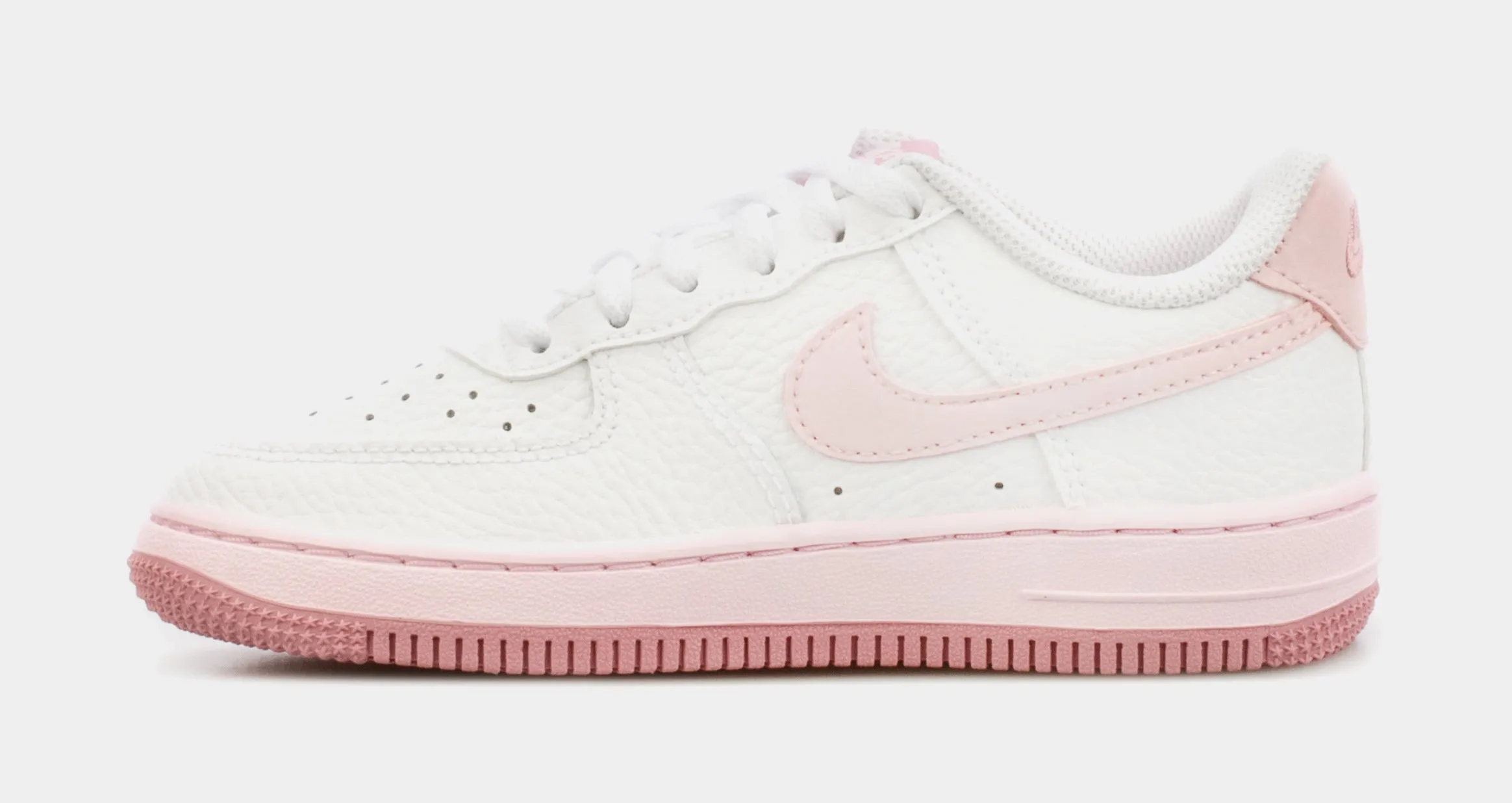 Air Force 1 Preschool Basketball Shoes (White/Pink) Nike Max 95 versions