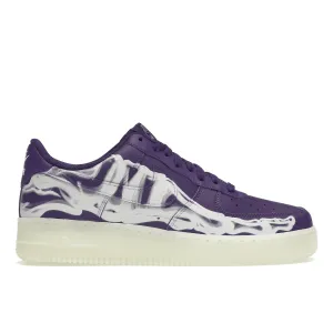 Air Force 1 Purple Skeleton Halloween Nike Air Force 1 heritage shoes for everyday wear