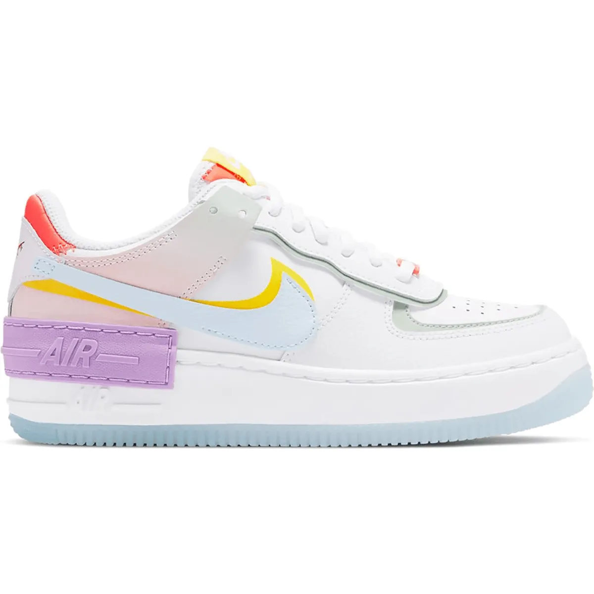 Air Force 1 Shadow White Hydrogen Blue Nike Air Force 1 heritage shoes for everyday wear