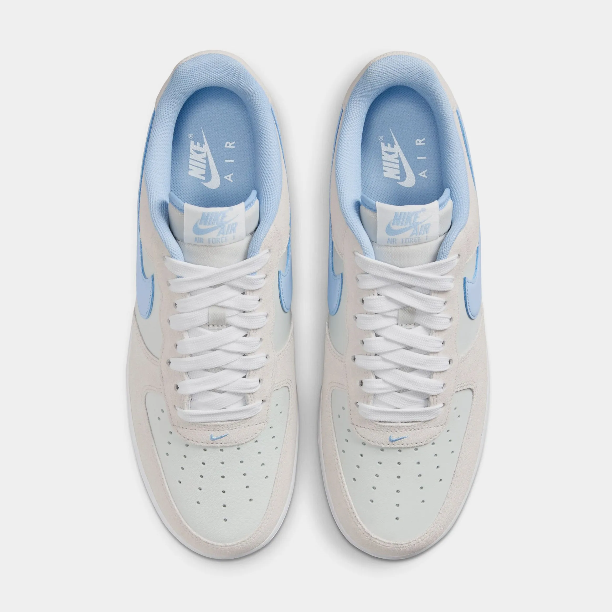 Air Force 1 SK8 Mens Lifestyle Shoes (Photon Dust/White/Gum Medium Brown/Psychic Blue) Nike Max 95 versions