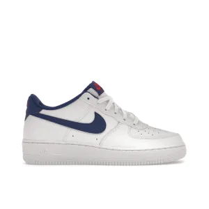 Air Force 1 White Deep Royal Nike Air Force 1 heritage shoes for everyday wear
