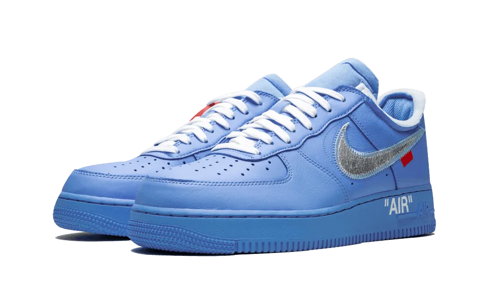 Air Force 1 X Off White MCA University Blue Nike Air Force 1 classic shoes