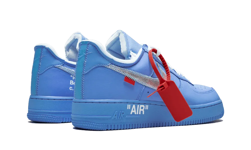 Air Force 1 X Off White MCA University Blue Nike Air Force 1 classic shoes
