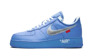 Air Force 1 X Off White MCA University Blue Nike Air Force 1 heritage shoes for everyday wear