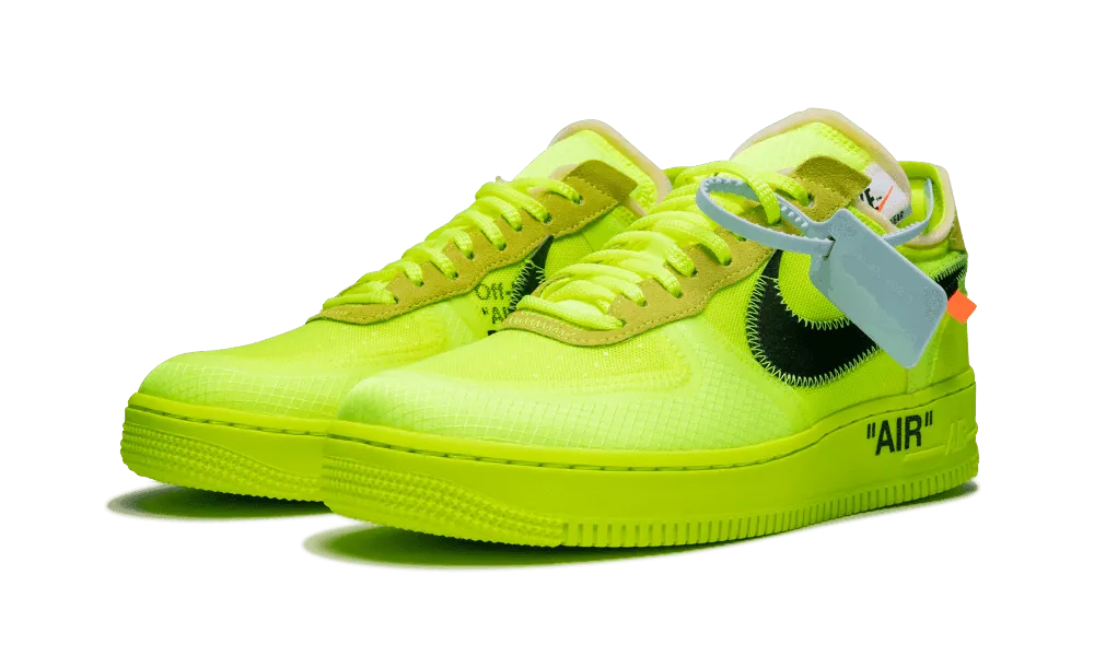 Air Force 1 X Off White Volt Nike Air Force 1 classic shoes