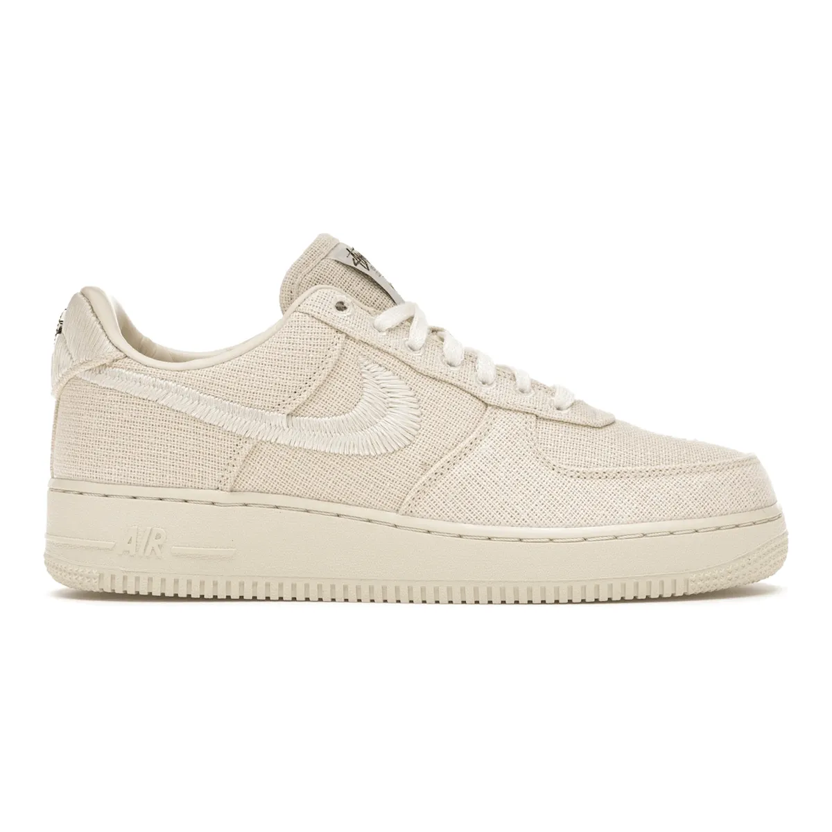 Air Force 1 X Stussy Fossil Nike Air Force 1 heritage shoes for everyday wear