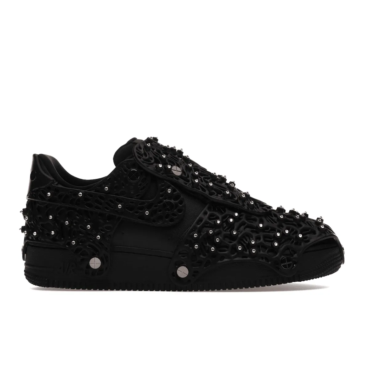 Air Force 1 x Swarovski Crystal Black Nike Air Force 1 heritage shoes for everyday wear