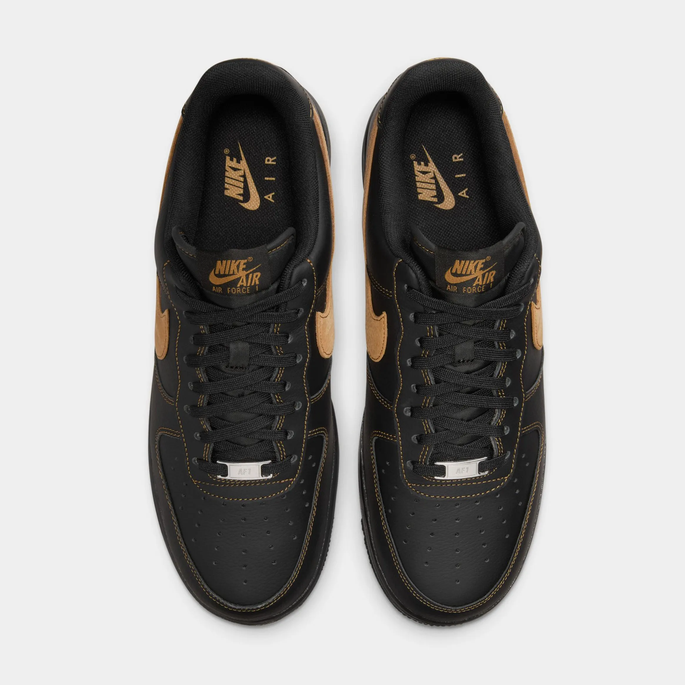 Air Force 1'07 LV8 Mens Lifestyle Shoes (Black/Desert Ochre) Nike Max 95 versions