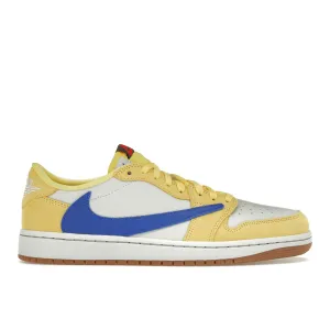 Air Jordan 1 Retro Low AND SP Travis Scott Canary nike air max 90 classic design running shoes