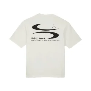 Air Jordan x Travis Scott T-shirt White nike air max 90 classic design running shoes