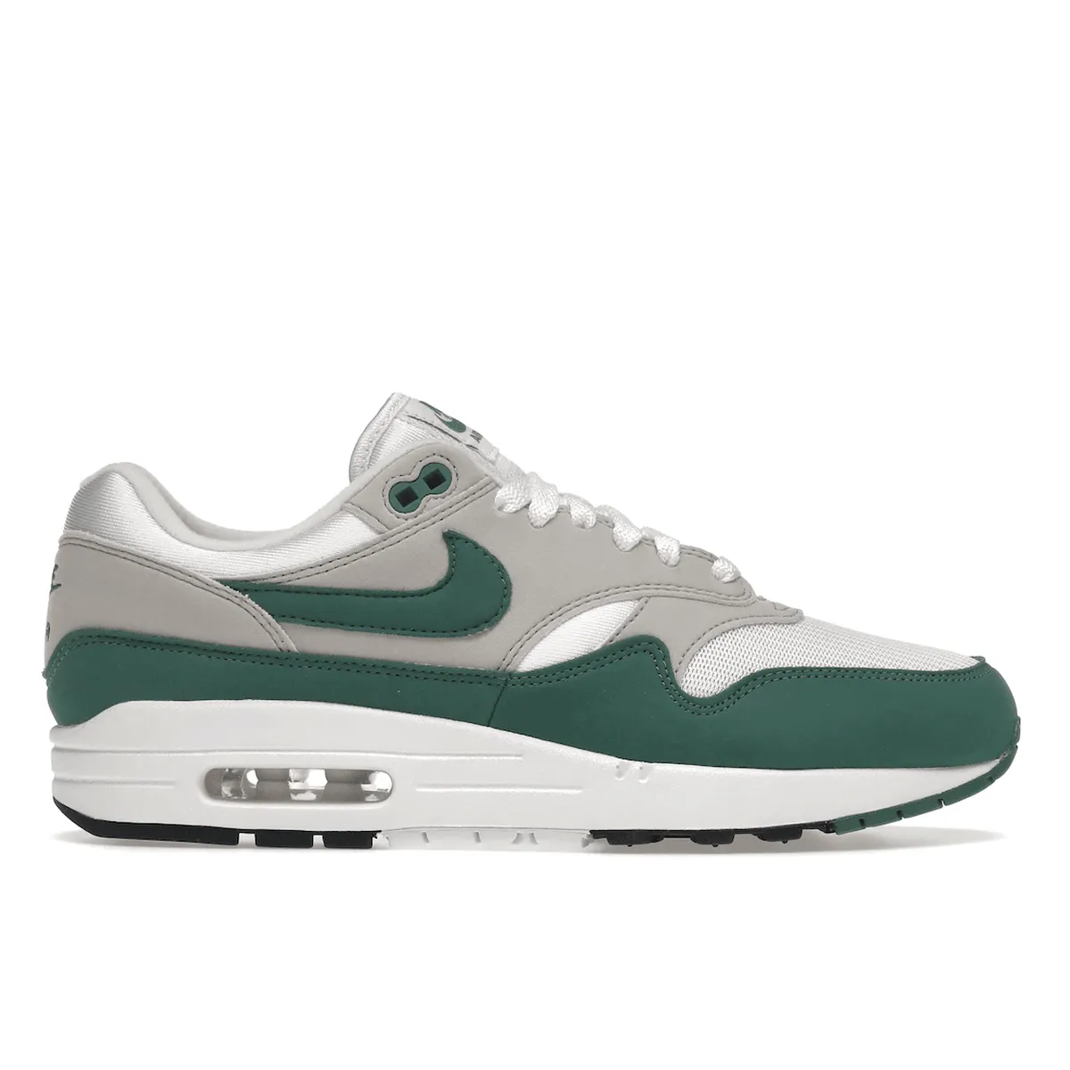 Air Max 1 Anniversary Green Nike Air Max casual shoes with visible air tech