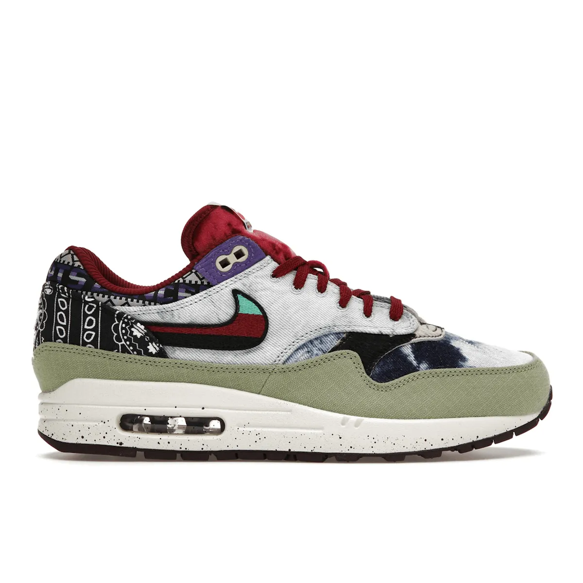 Air Max 1 Concepts Mellow Nike Air Max casual shoes with visible air tech