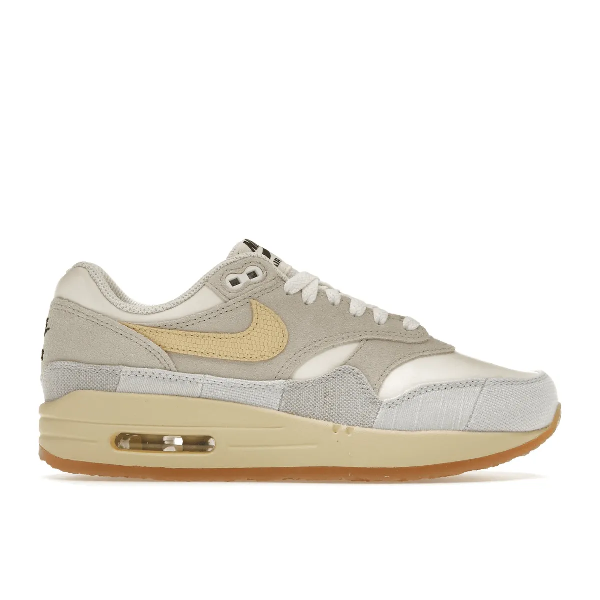 Air Max 1 Crepe Light Bone Nike Air Max casual shoes with visible air tech