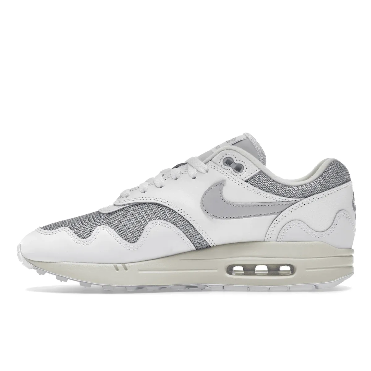 Air Max 1 Patta Waves White Silver Nike Air Max casual shoes