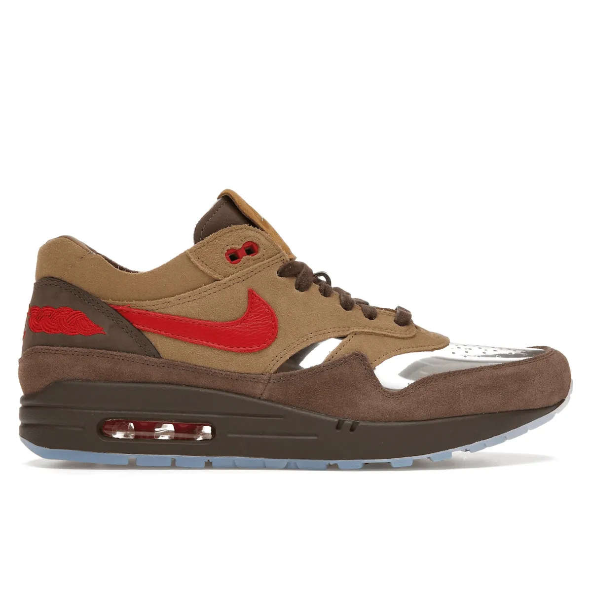 Air Max 1 X CLOT Kiss of Death Nike Air Max casual shoes with visible air tech
