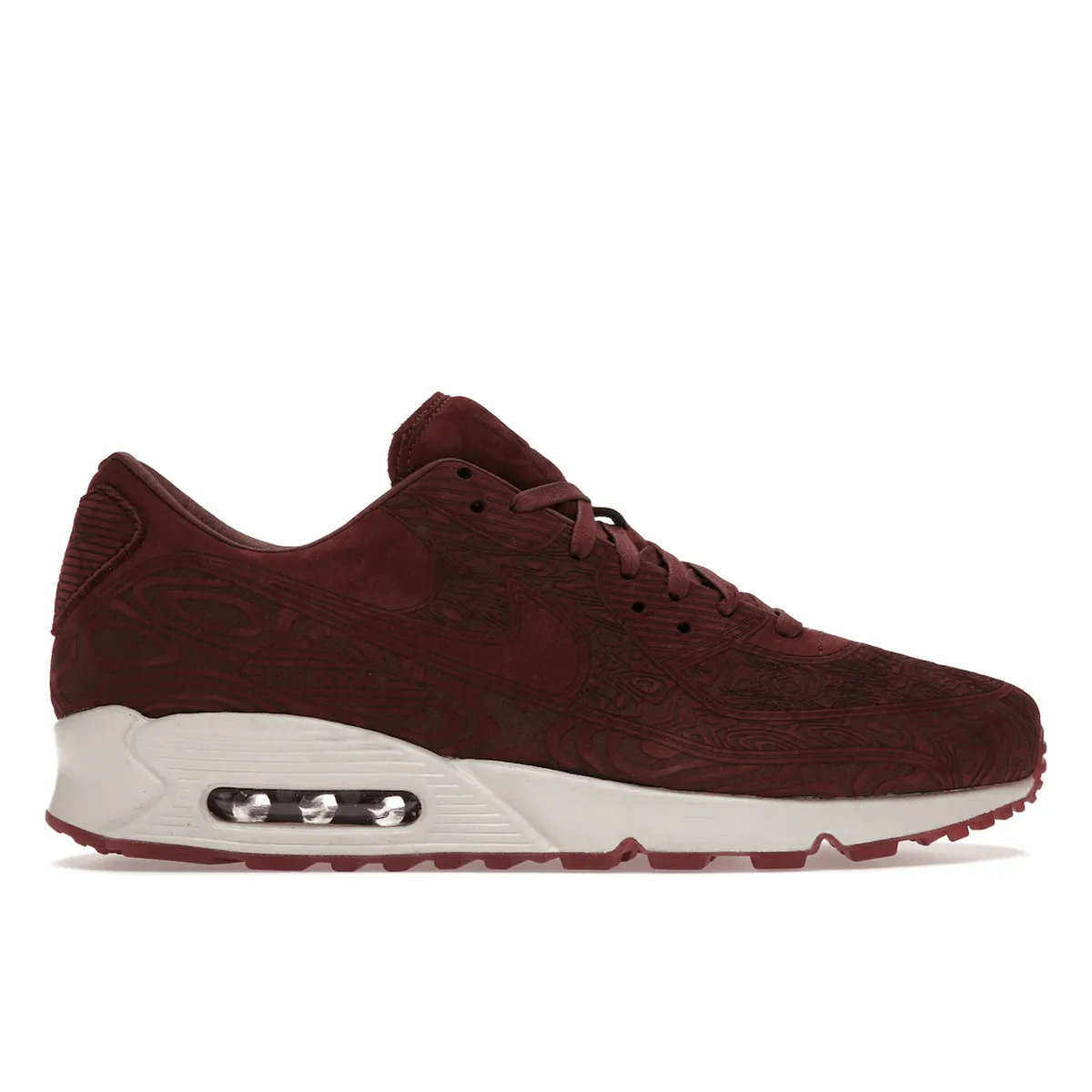 Air Max 90 Laser Mahogany Nike Air Max casual shoes with visible air tech