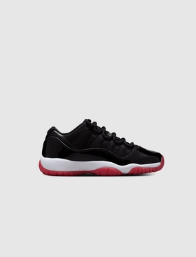 AIR JORDAN 11 RETRO LOW "BRED" GS Iconic Air Jordan streetwear sneakers