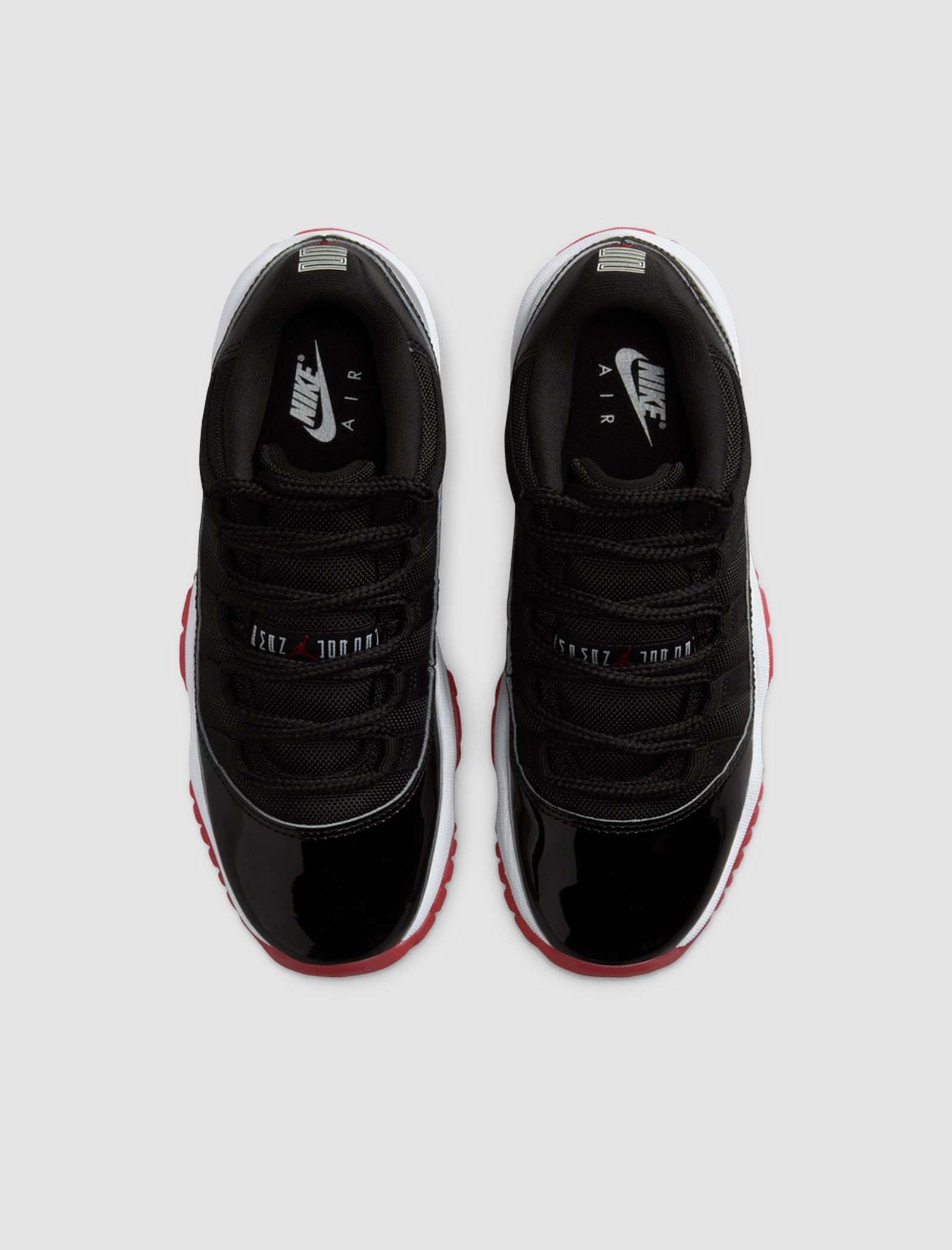 AIR JORDAN 11 RETRO LOW "BRED" GS Retro basketball lifestyle shoes